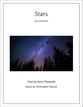 Stars SSA choral sheet music cover